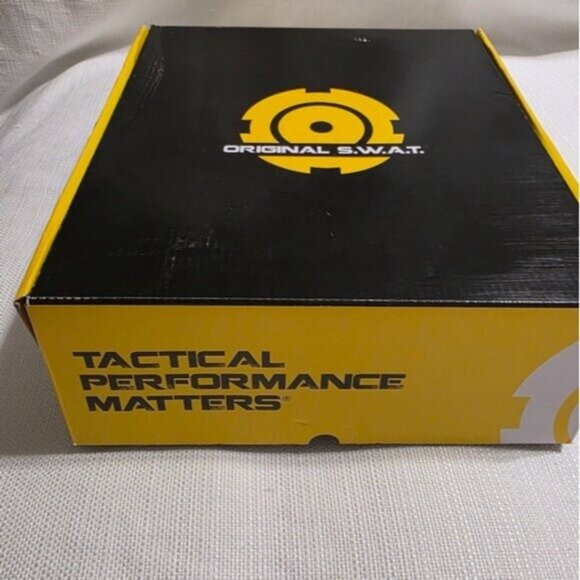 Original S.W.A.T. Classic 9" Tactical Boots Black Size 5 Waterproof Safety Toe - Picture 9 of 16